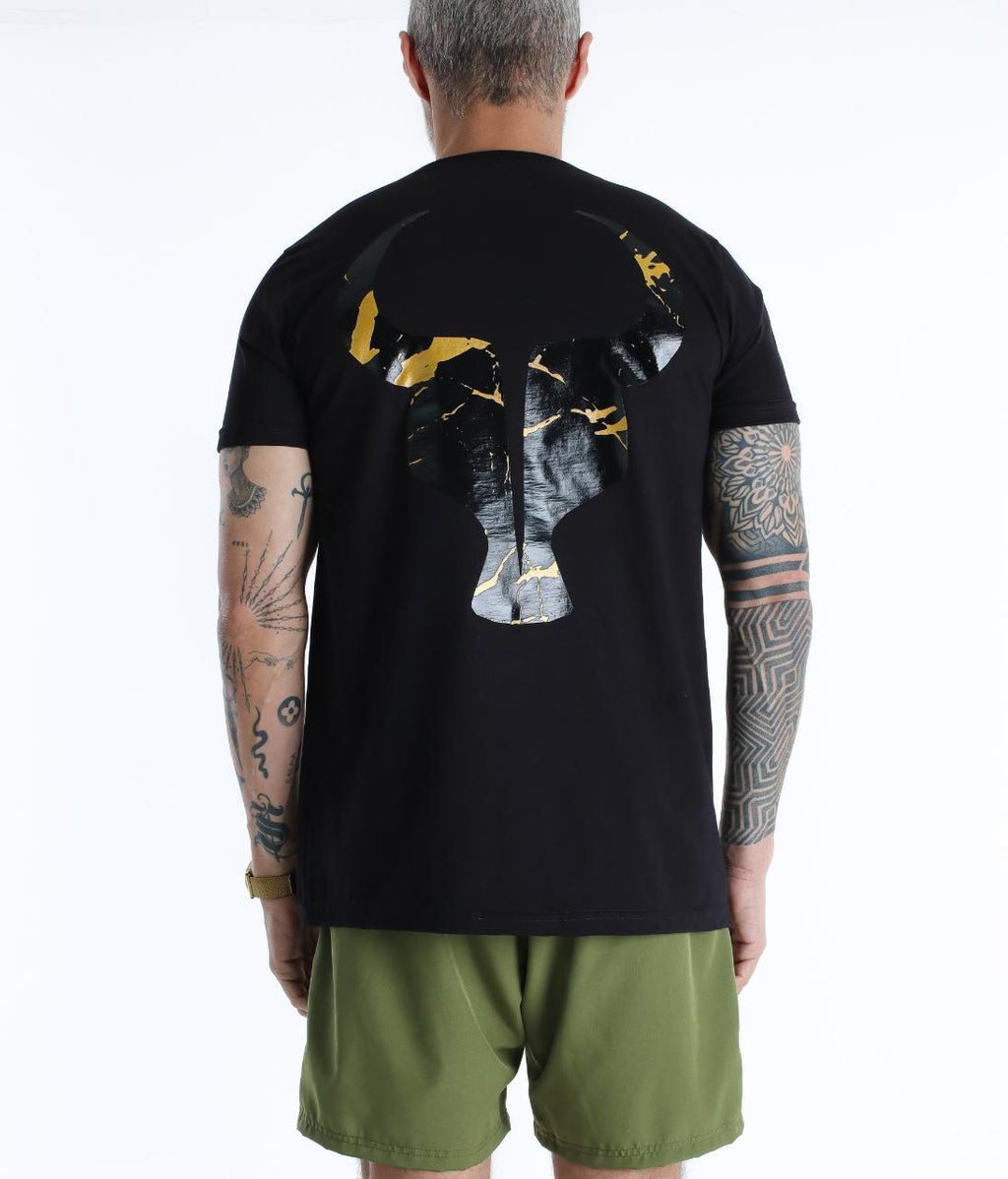 T-shirt Toro Marble black