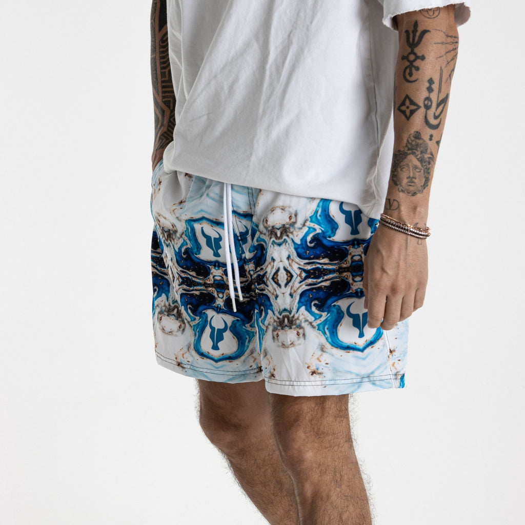 Short Toro Masculino Marble Azure