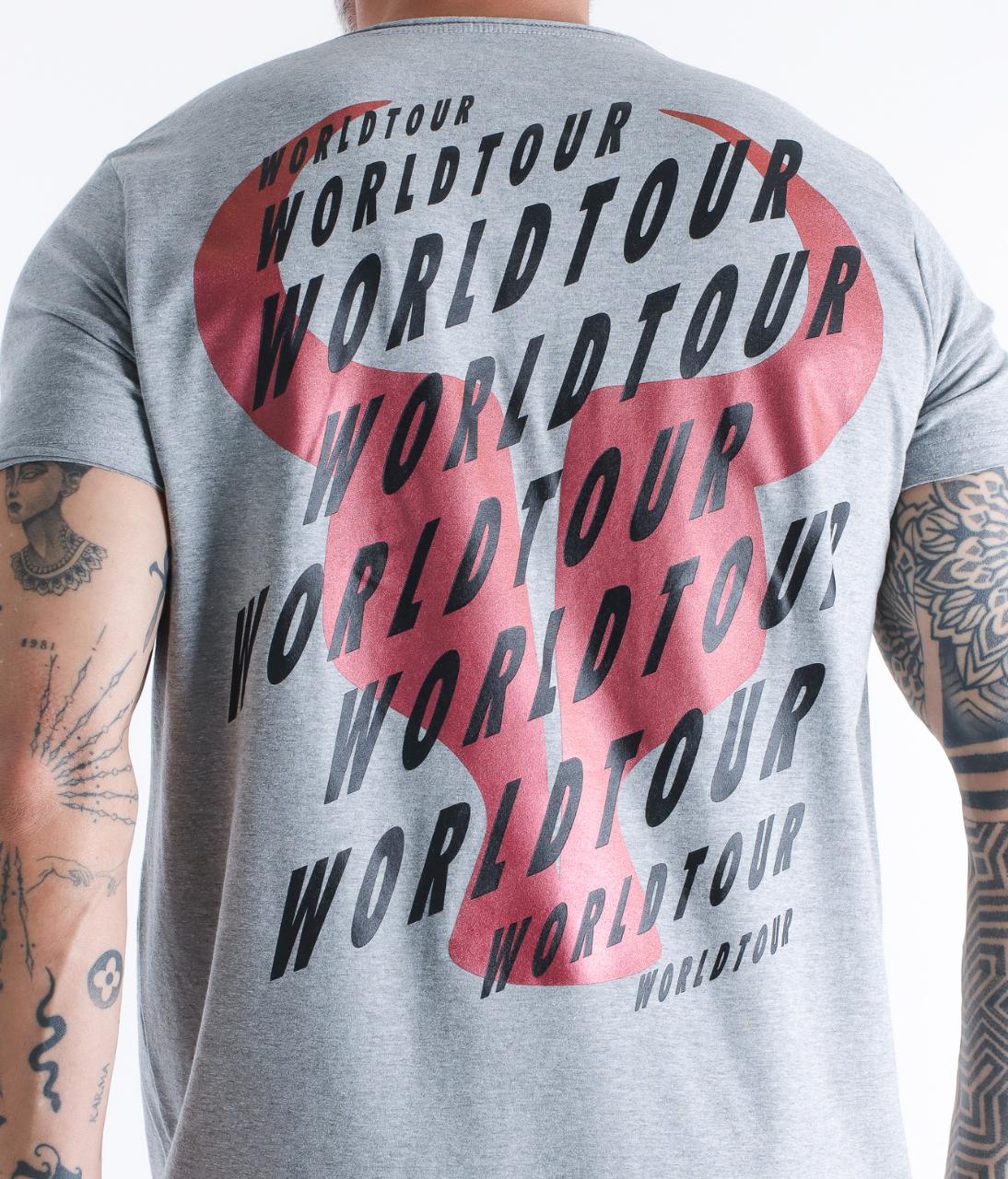 T-shirt Toro WORLDTOUR Gray