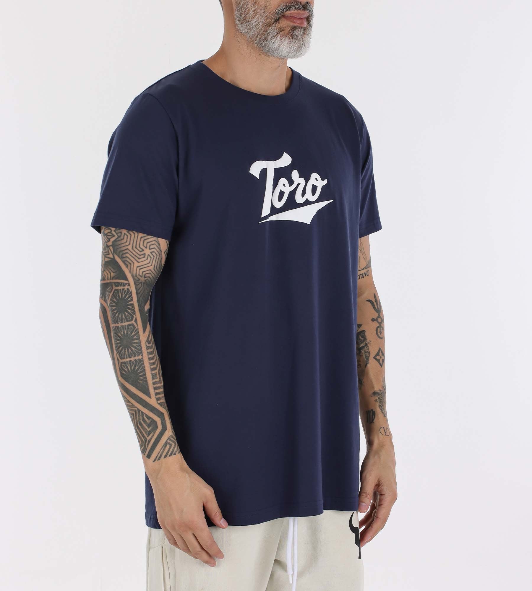 T-shirt Toro Puff Marinho