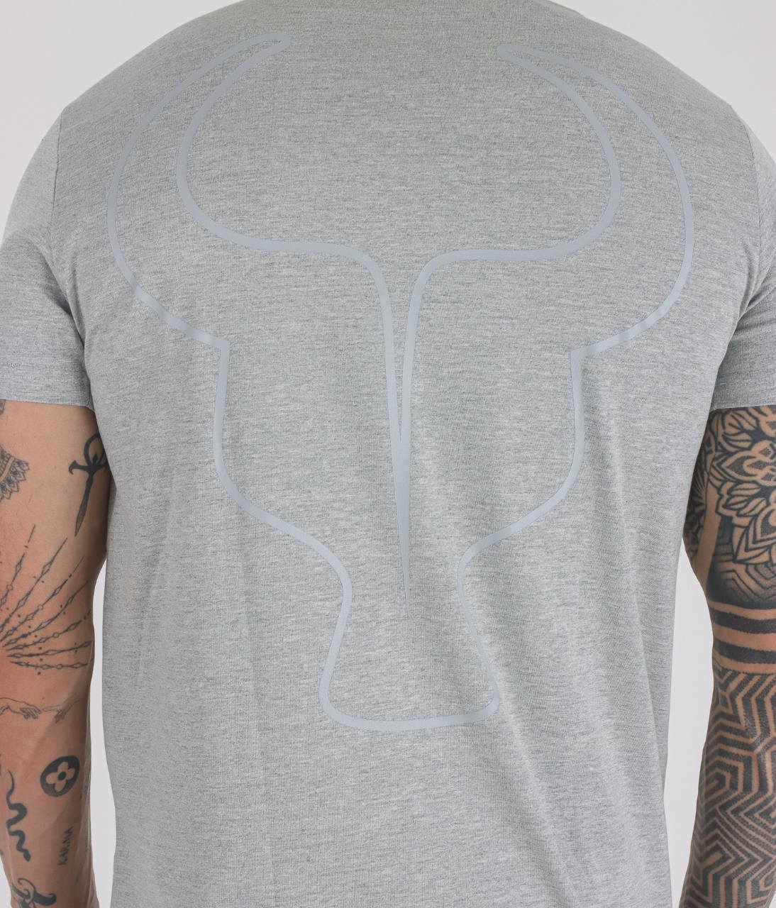 T-shirt Toro Gray Basic Bordada
