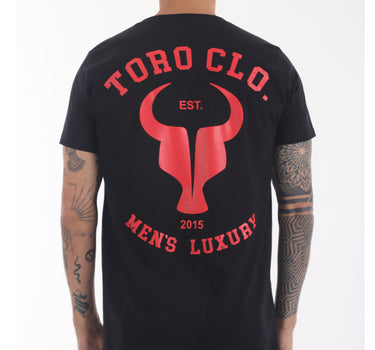 T-Shirt Toro College Black Red