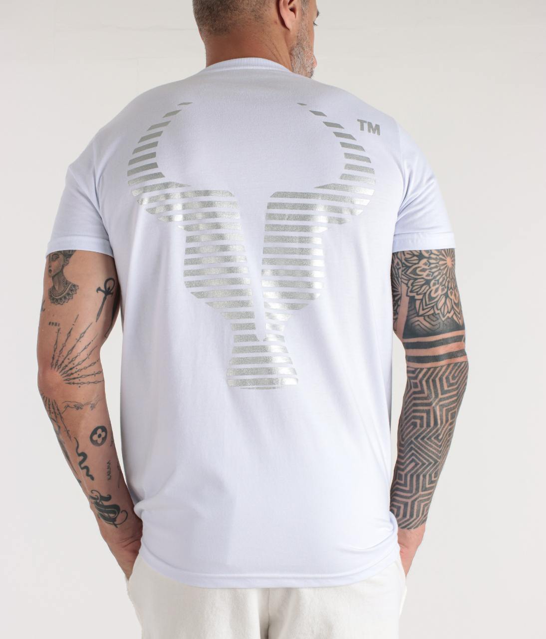 T-shirt Toro Branca Future Silver