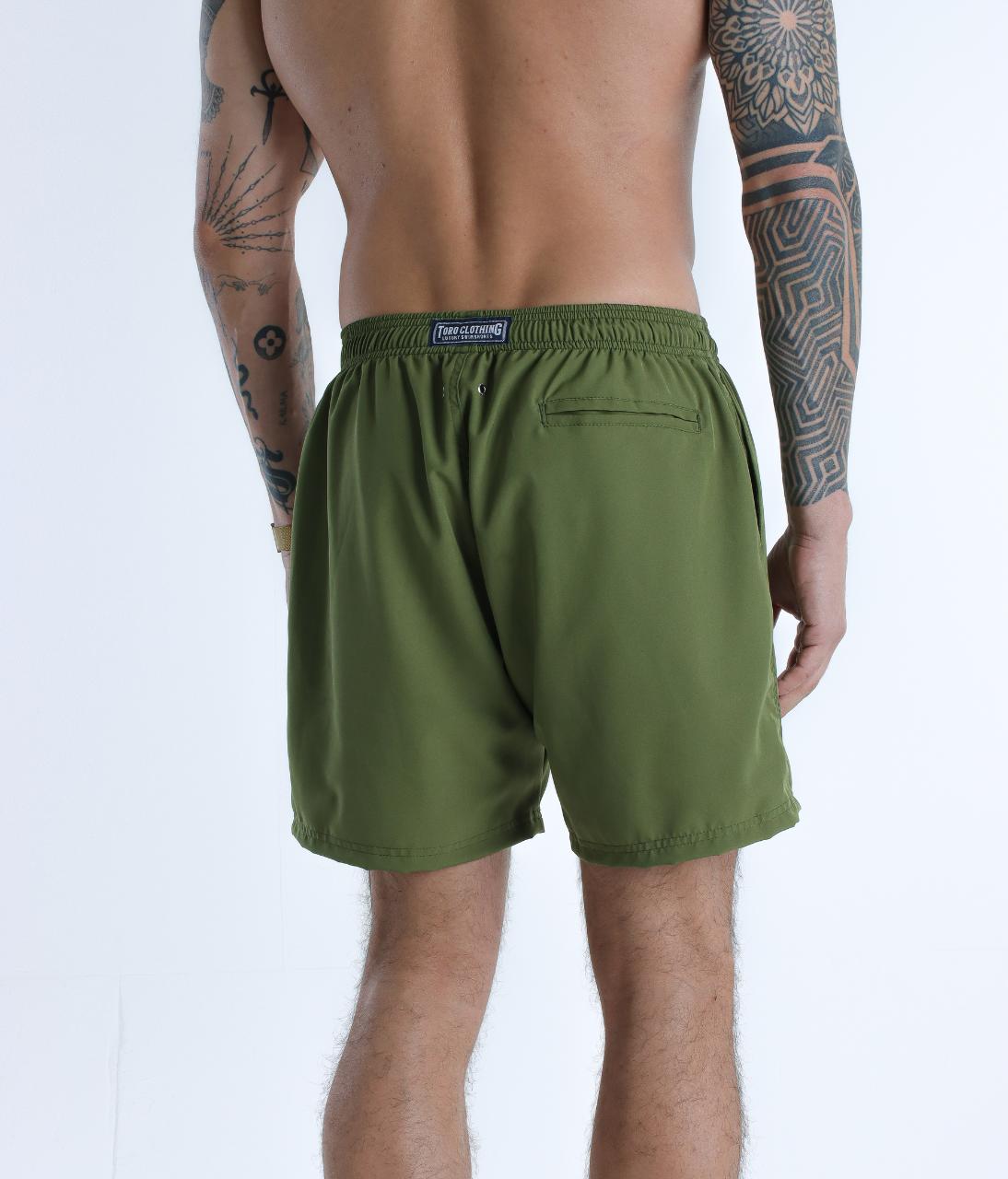 Short Toro Olive Signature