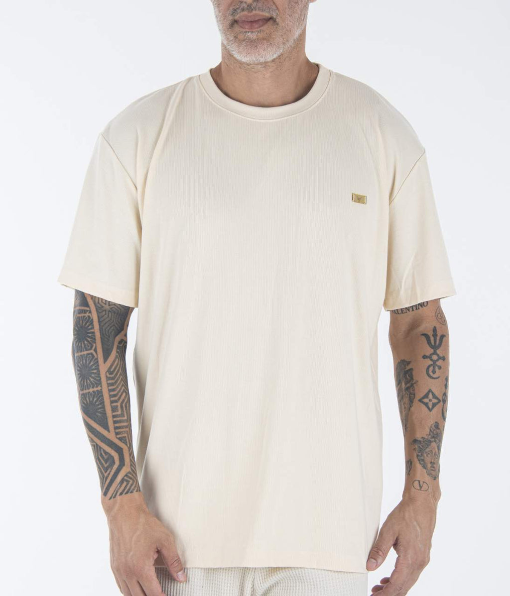 T-shirt Toro Over Visco Premium Bege