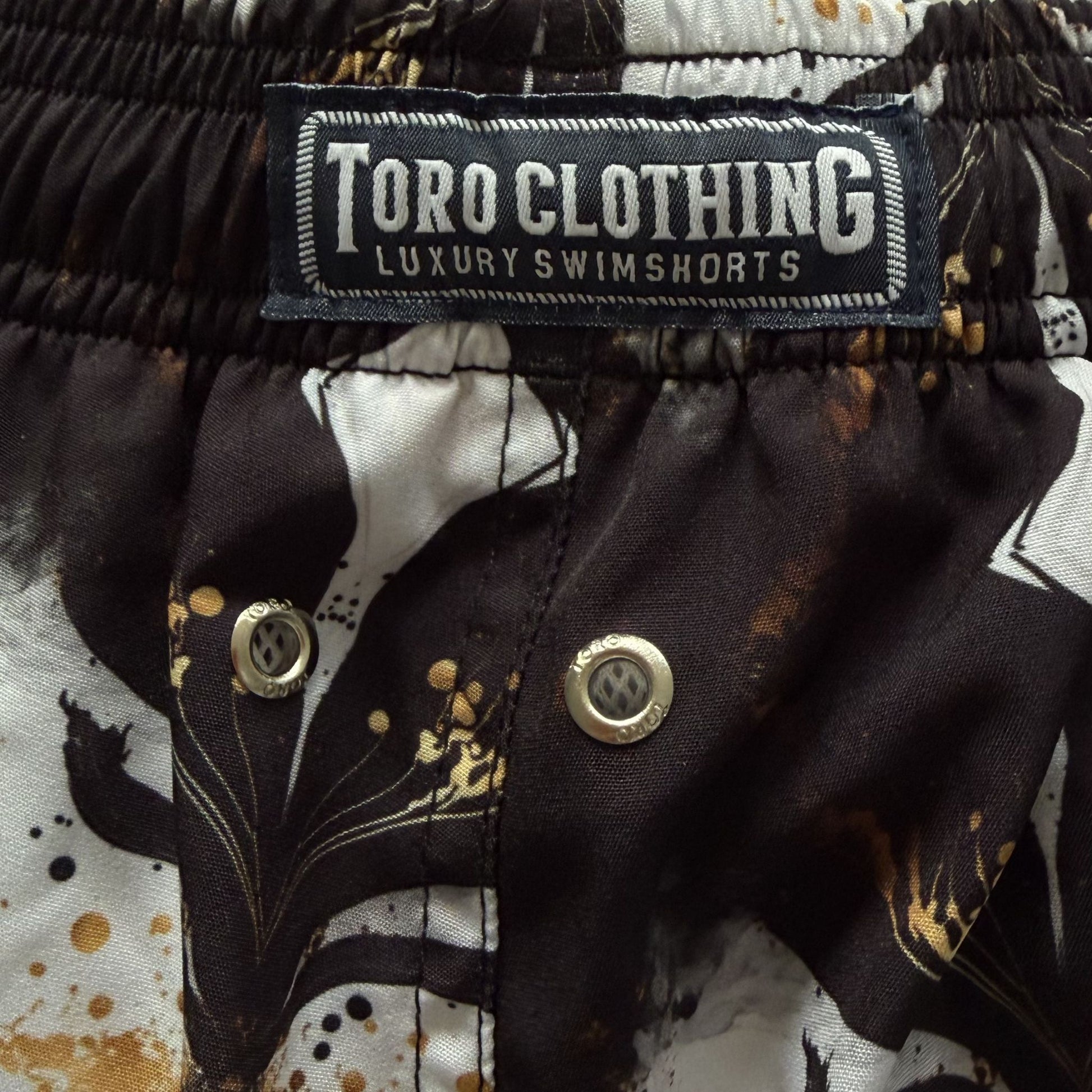 Short Toro Masculino Marble Noir