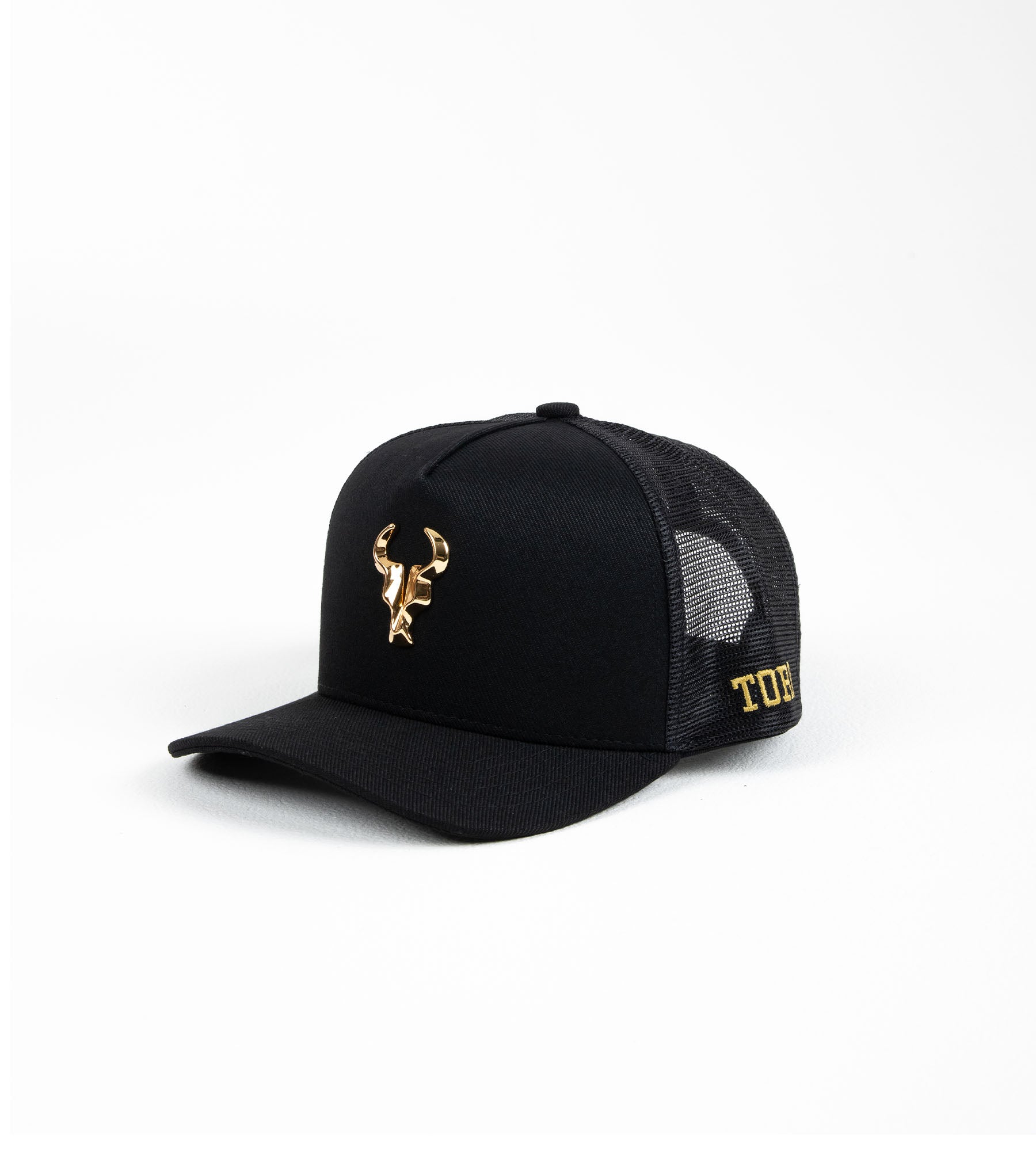 Boné Toro Preto Trucker Sp. Ed. Gold