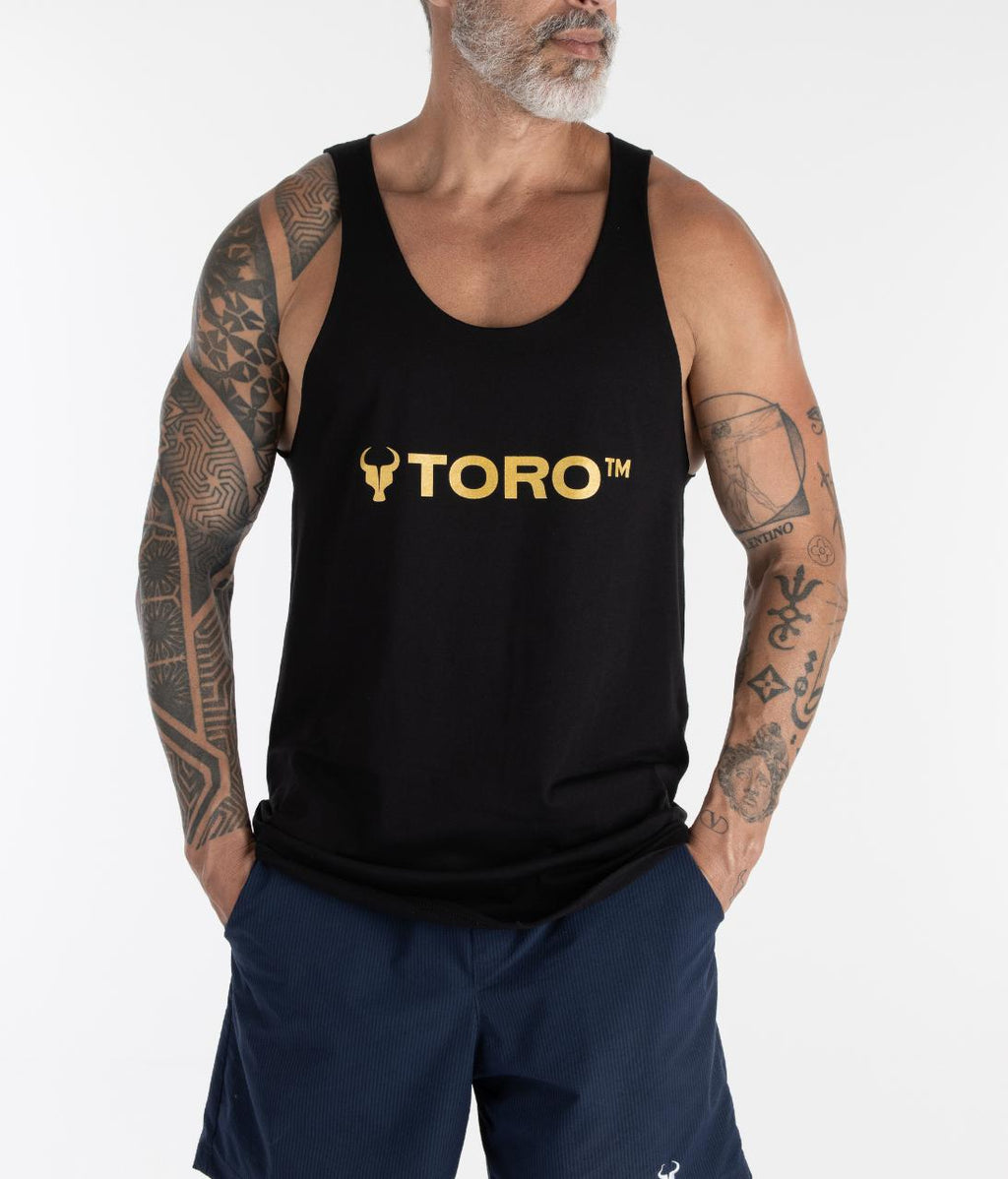 Regata Toro Black Marble Barra Arredondada