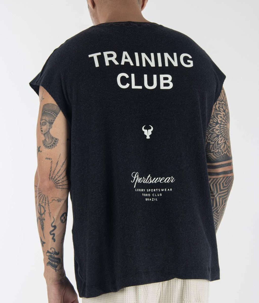 T-shirt S/M Toro Training Club Tricô black