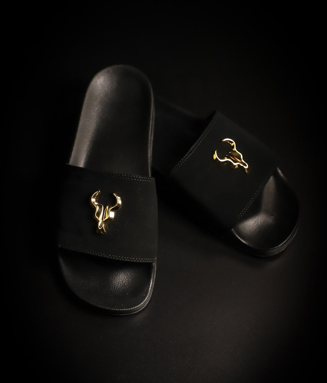 Chinelo Slide Black Elite Nobuck