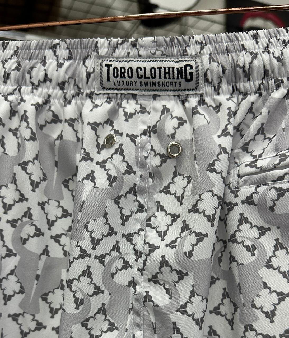 Short Toro Masculino Monograma Gray
