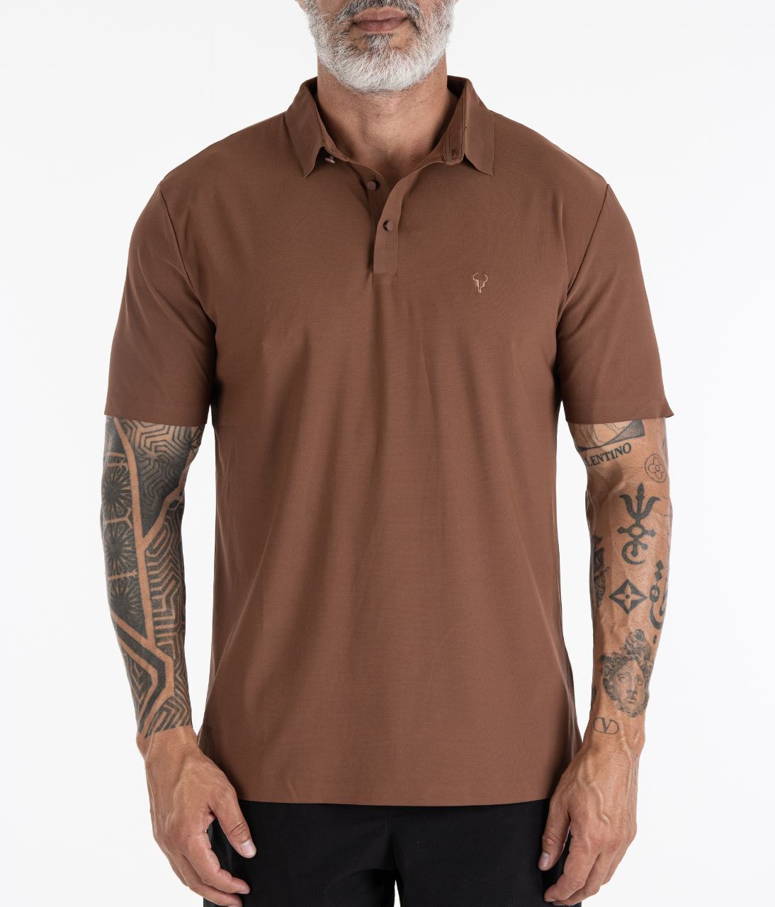 CAMISA POLO TORO TECH Marrom