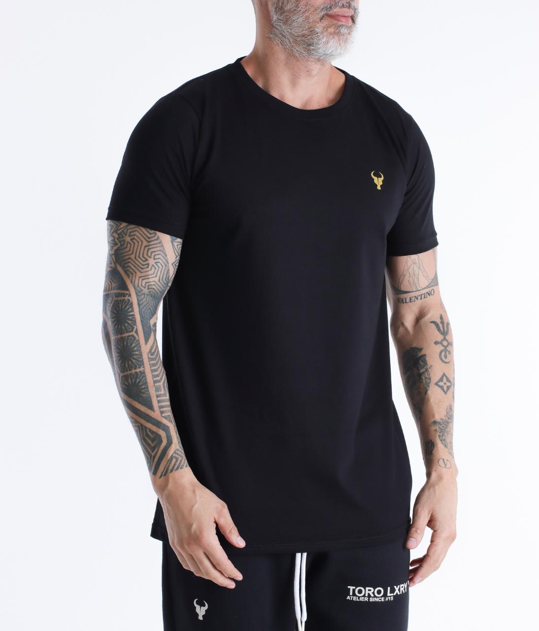 T-shirt Toro Private club Black GOLD