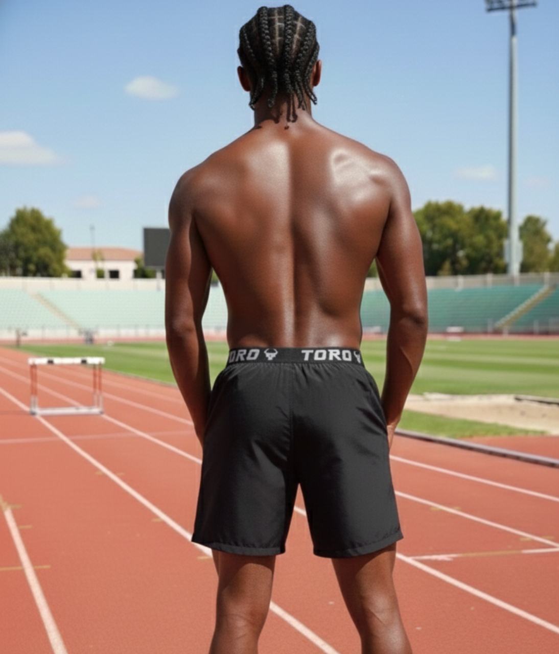 Short Toro Sport Black Gray