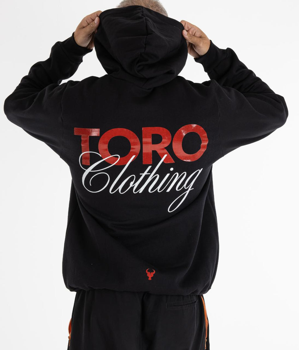 Moletom TORO Clothing Capuz  Preto