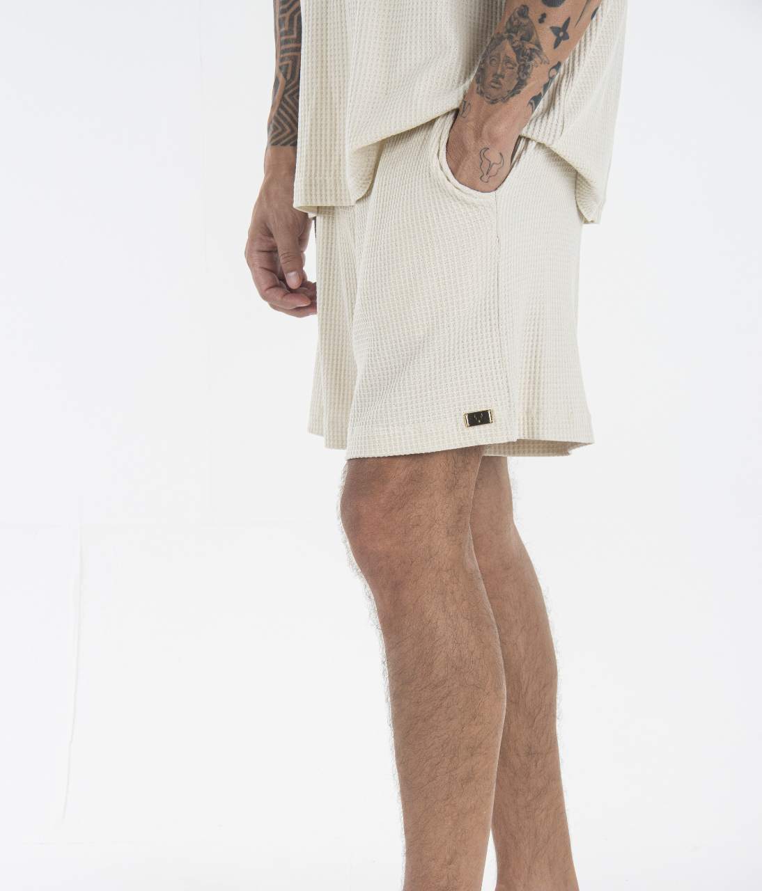 Short Toro Volare Areia em Viscose