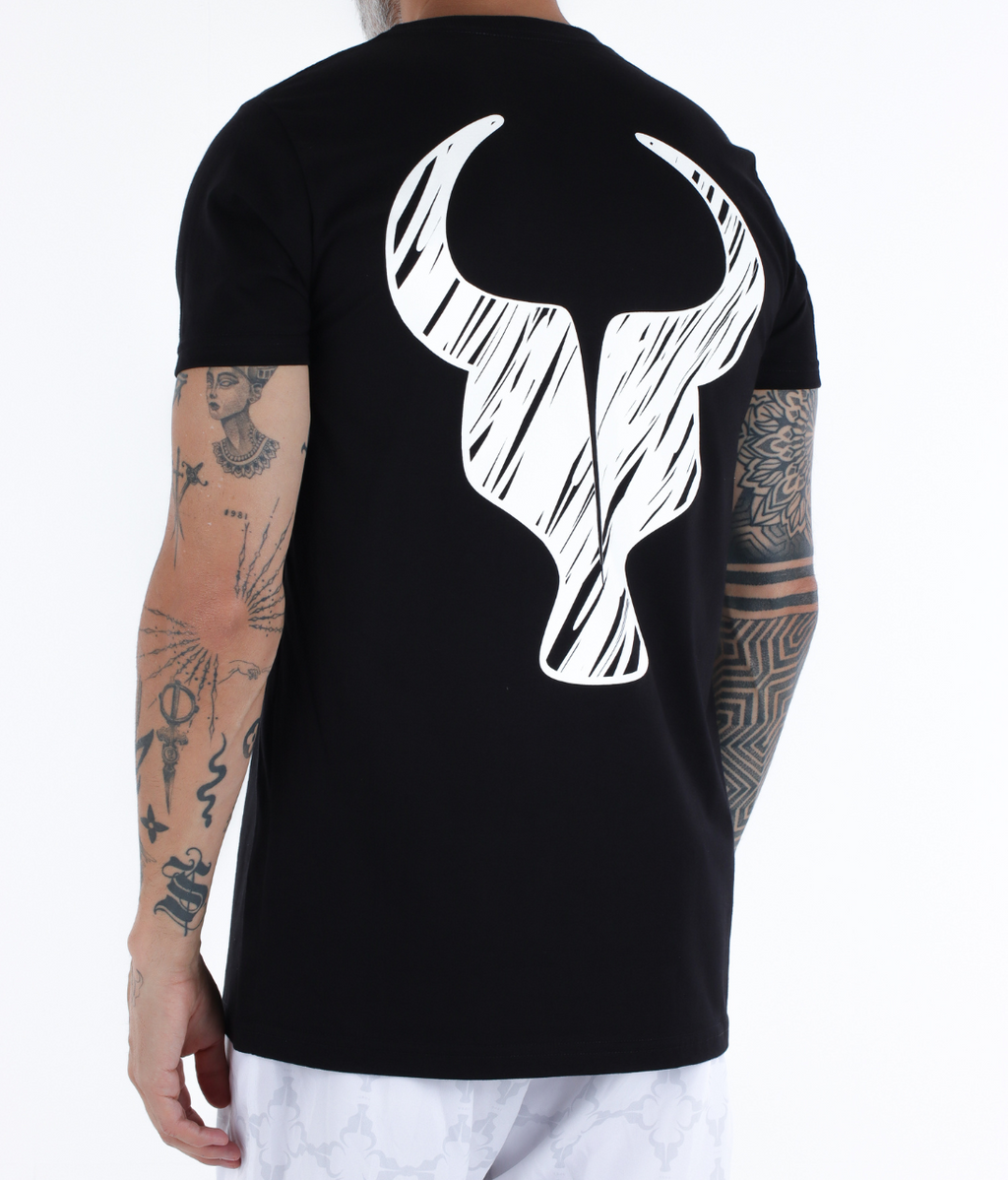 T-shirt Toro Sketch Flow Black Strong