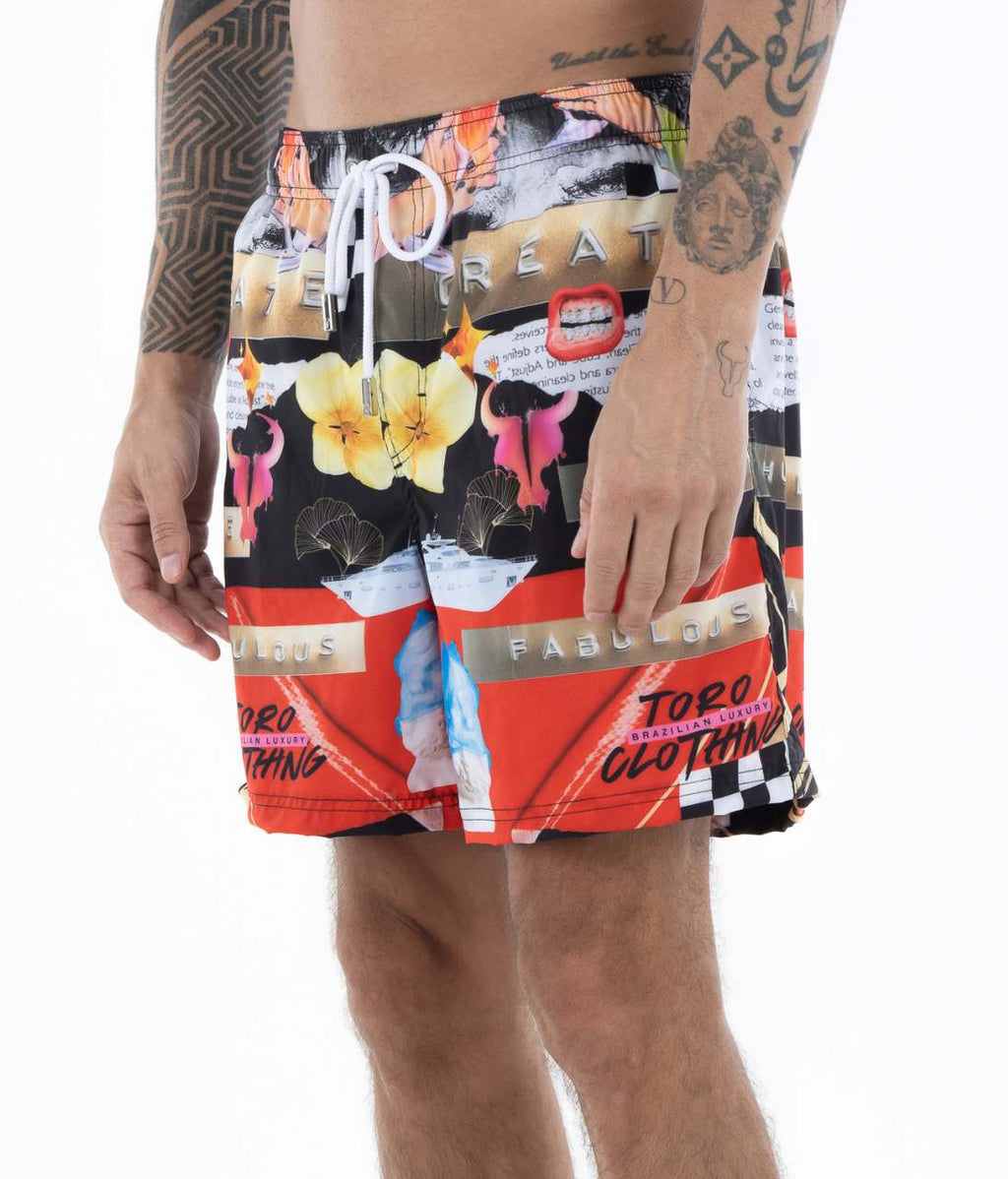 Short Toro Masculino HUSTLE