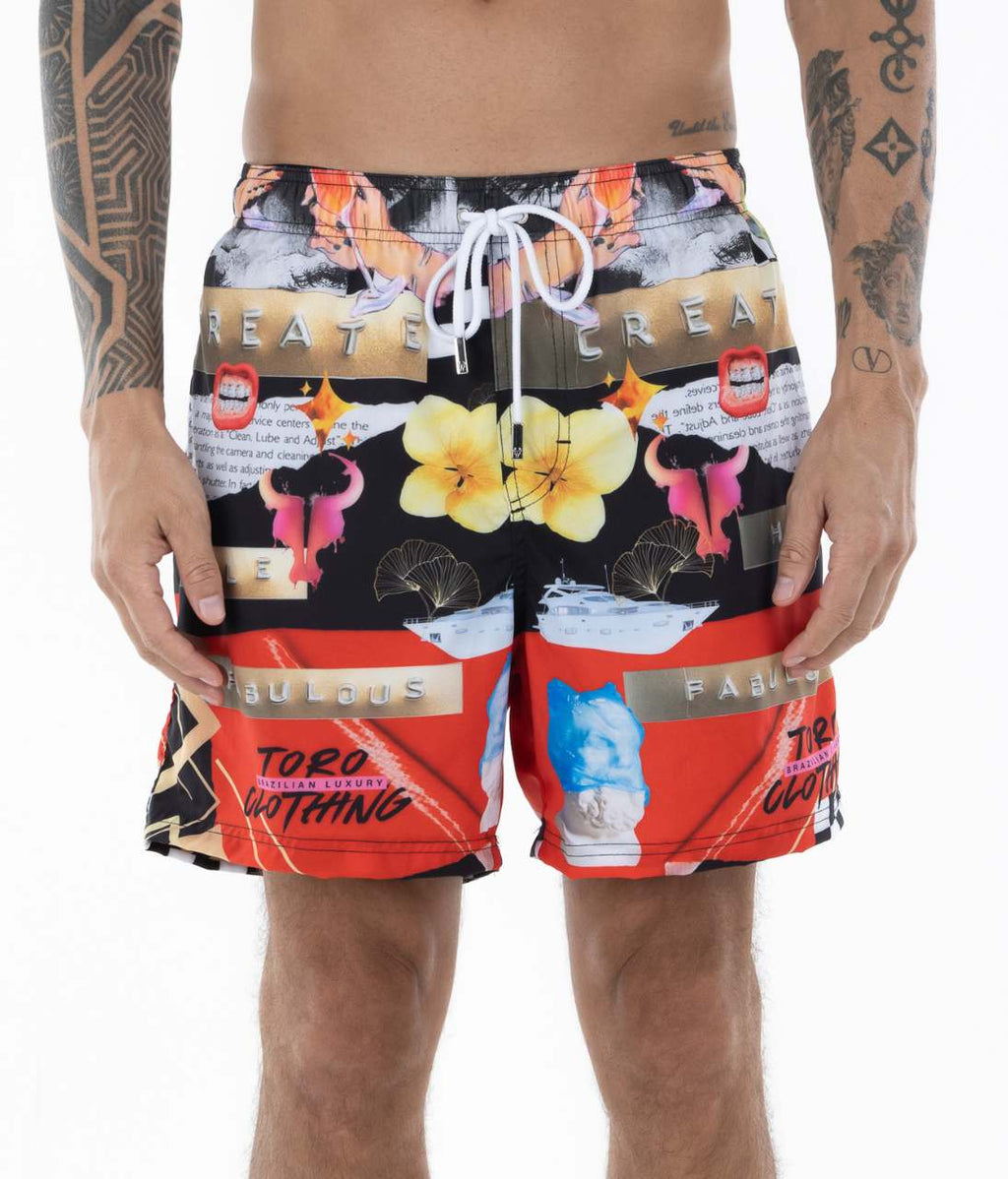 Short Toro Masculino HUSTLE