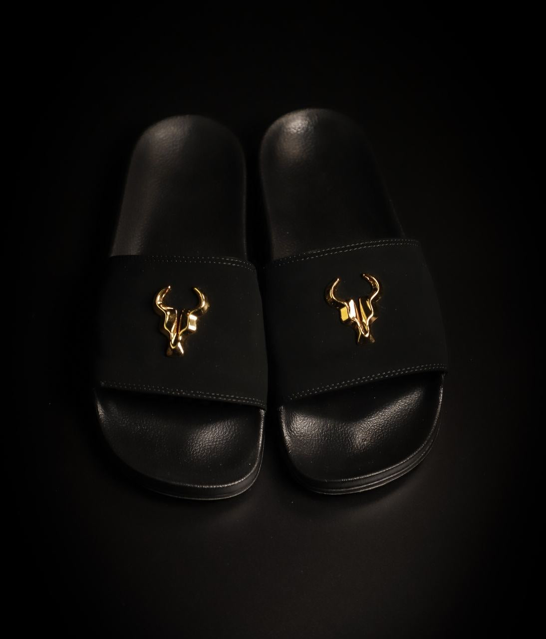 Chinelo Slide Black Elite Nobuck
