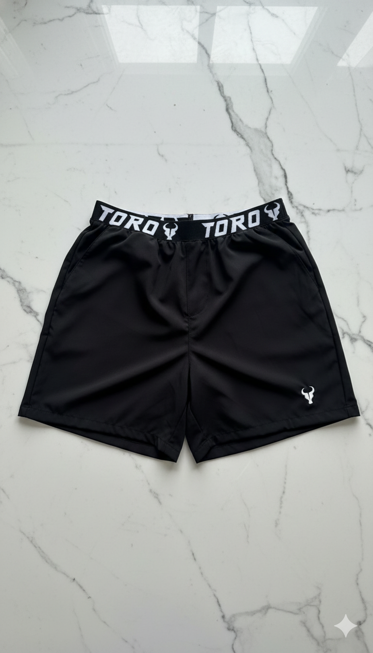 Short Toro Sport Black White