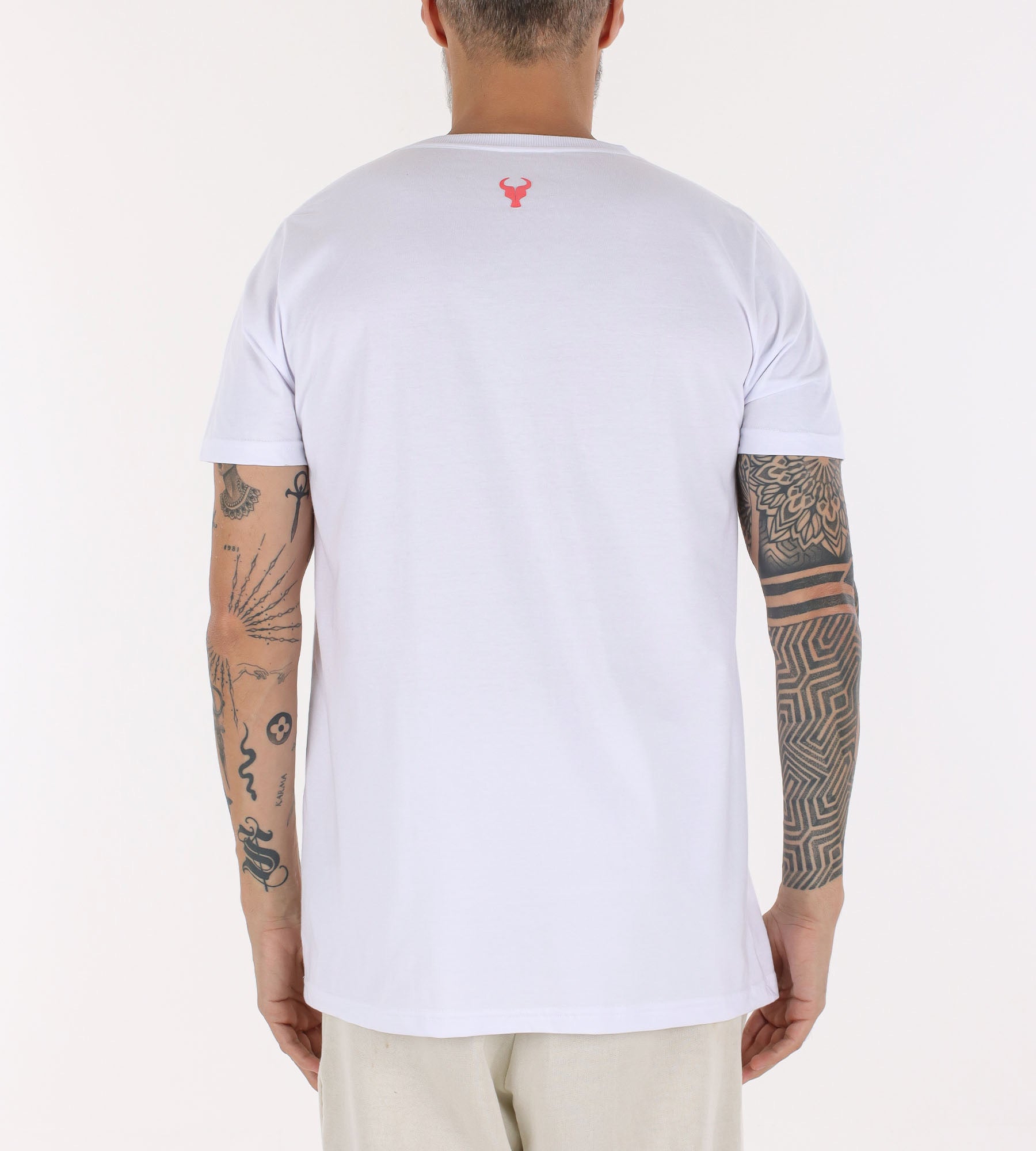 T-shirt Toro Puff Branca