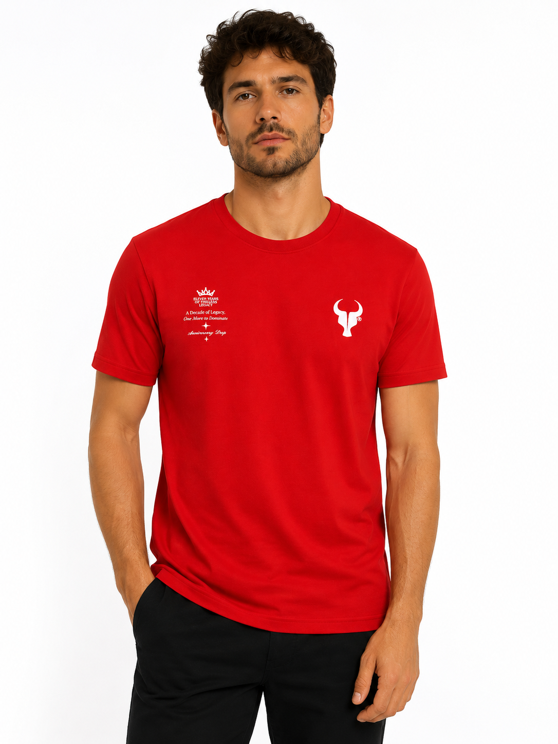 T-Shirt Toro Aniversary Drop Red Gold
