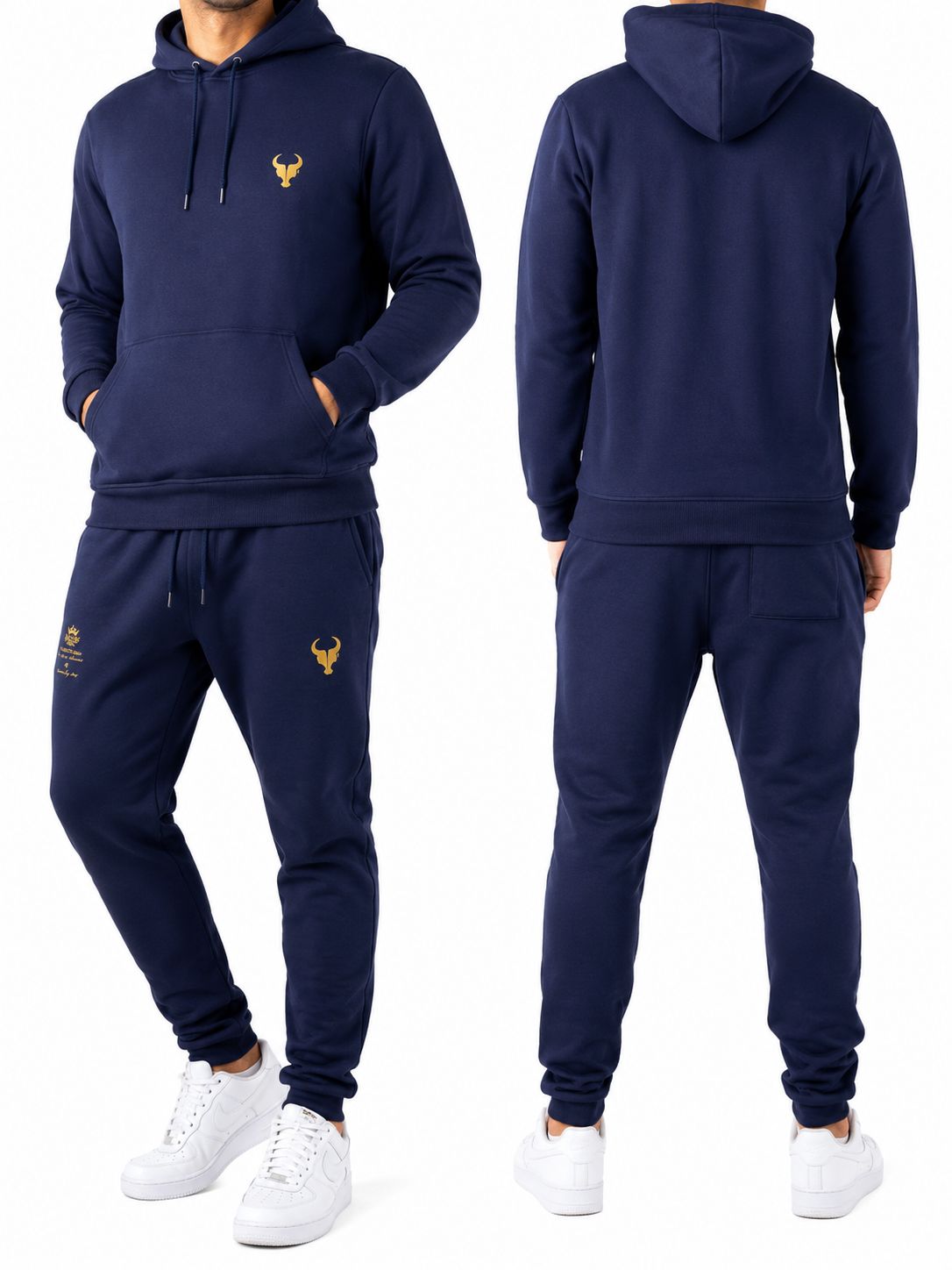 Calça moletom Toro Blue Aniversary Drop Gold Blue