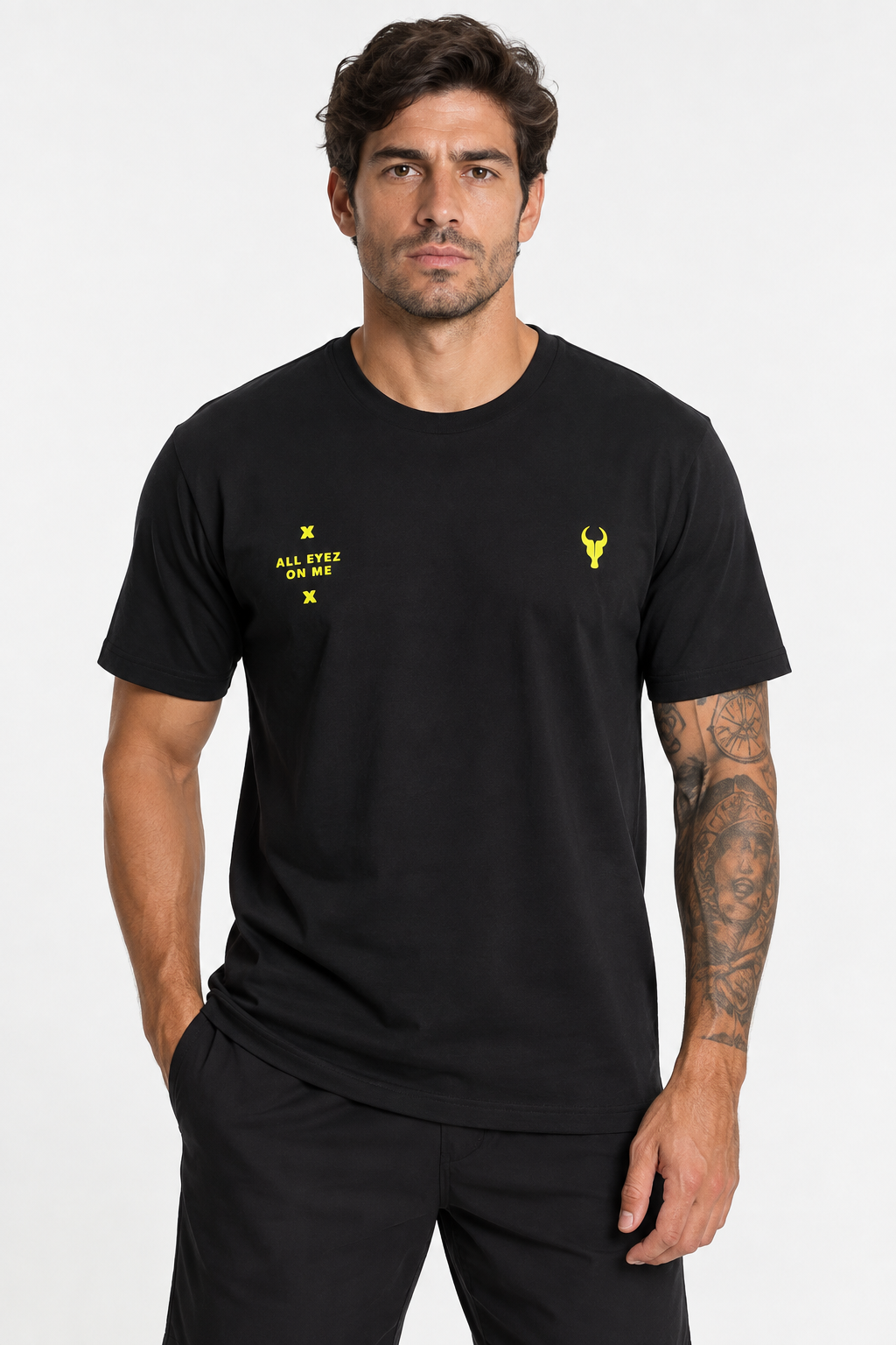 T-shirt  Toro ALL EYEZ ON ME  Yelow Black