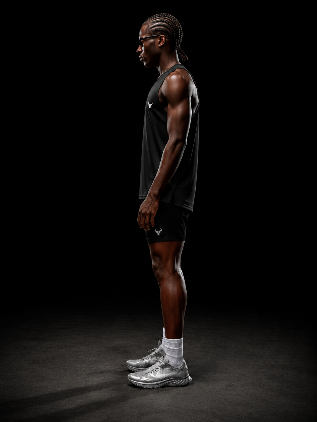 Regata Toro Cavada Básica Black Dryfit