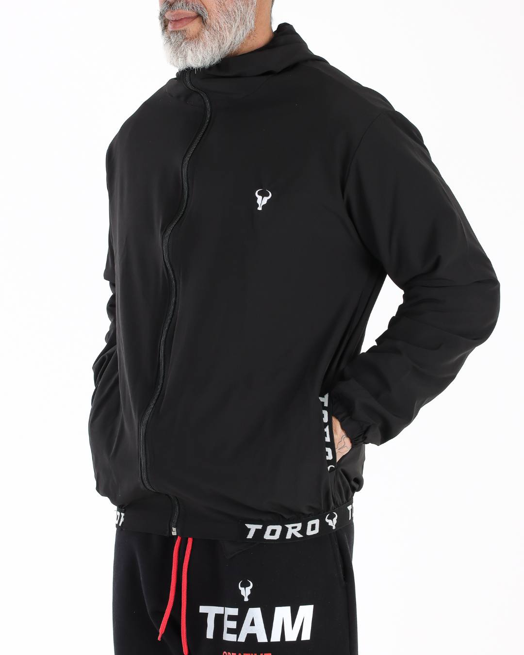 Jaqueta TORO SPORT White Bordada