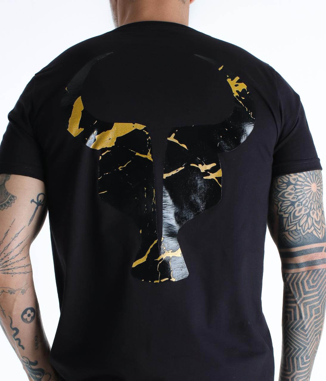 T-shirt Toro Marble black