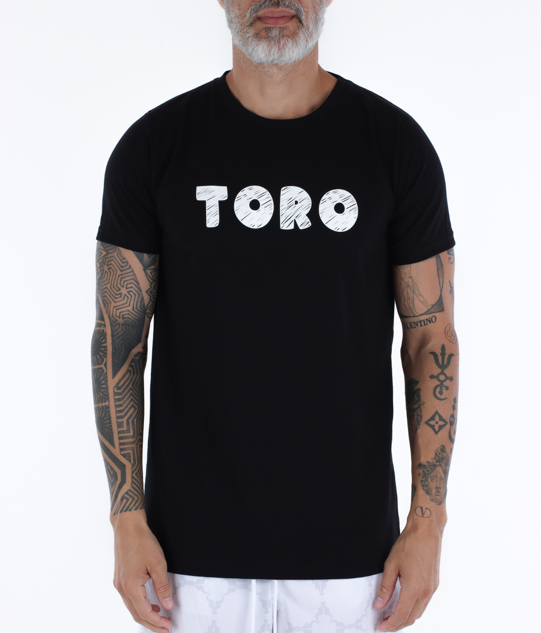 T-shirt Toro Sketch Flow Black Strong