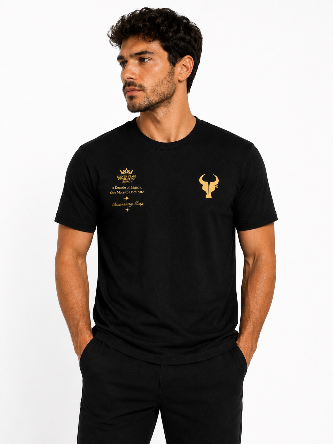 T-Shirt Toro Aniversary Drop Black Gold