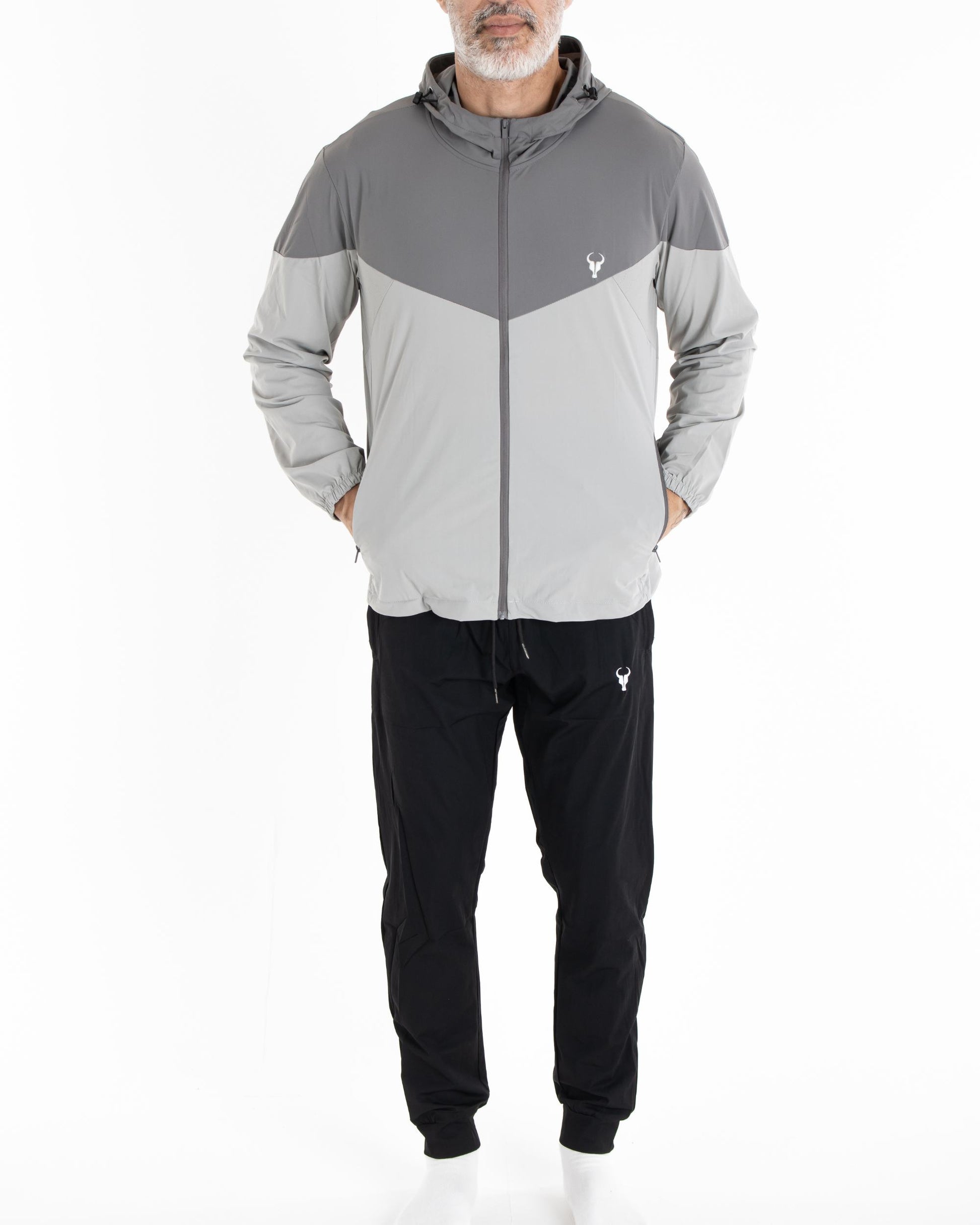 Conjunto Sport TORO Tech Gray C/ zíperes