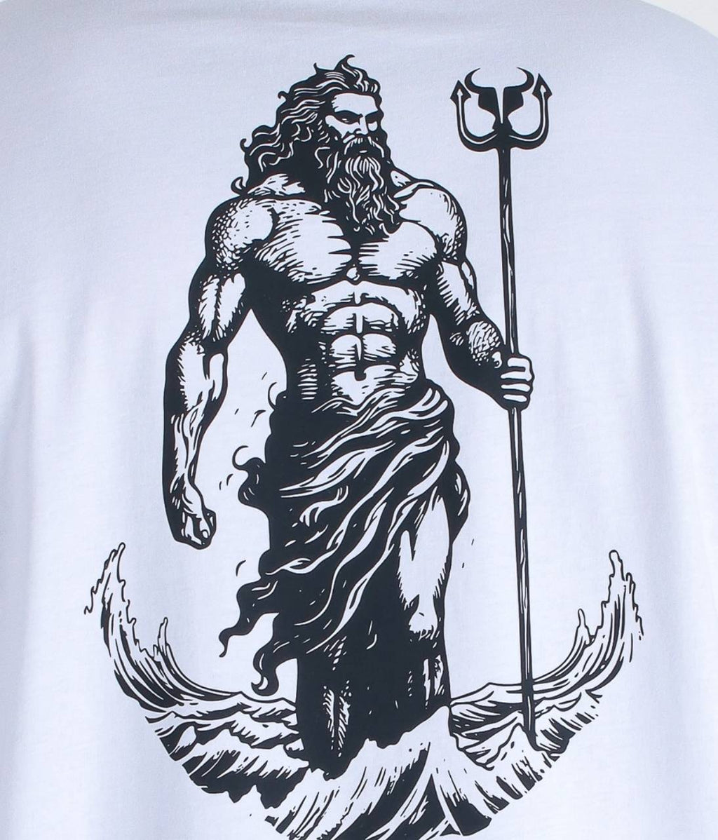 T-shirt Toro Poseidon White