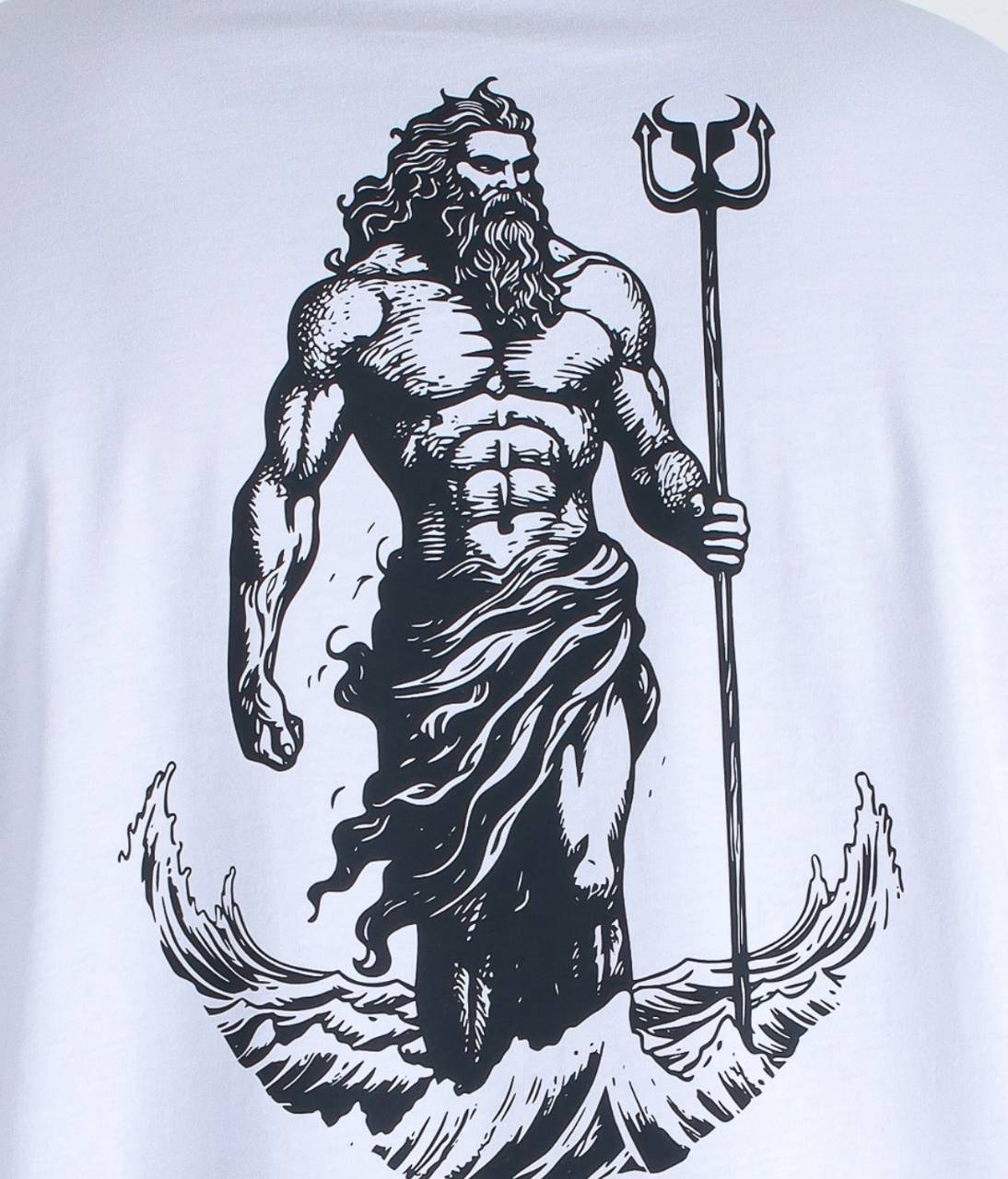 T-shirt Toro Poseidon White