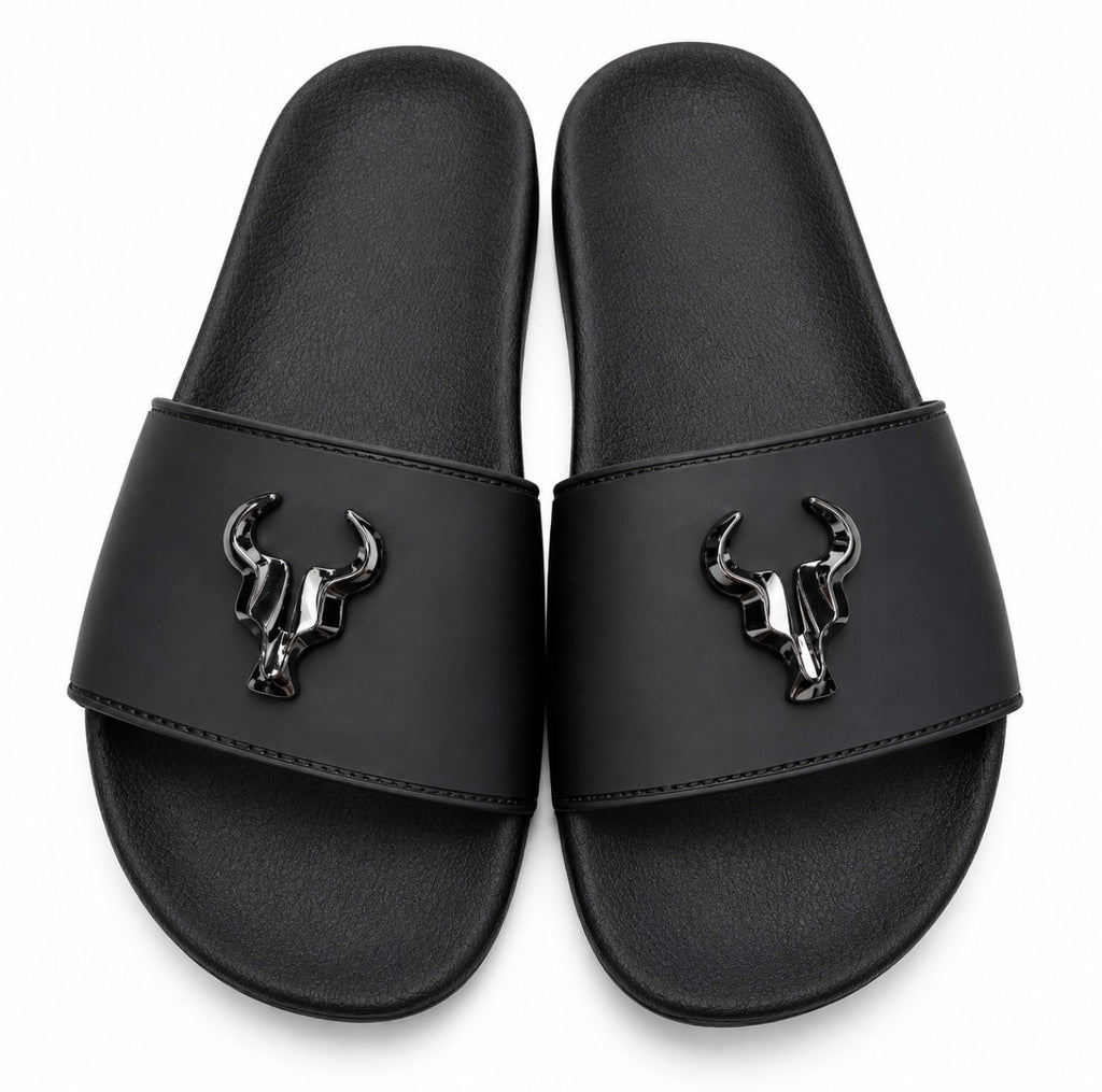 Chinelo Toro Slide Preto Hades Tira em Borracha