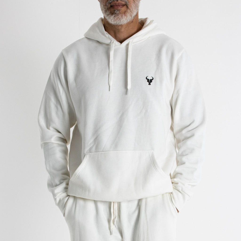 Moletom Toro Capuz  Básic Off White