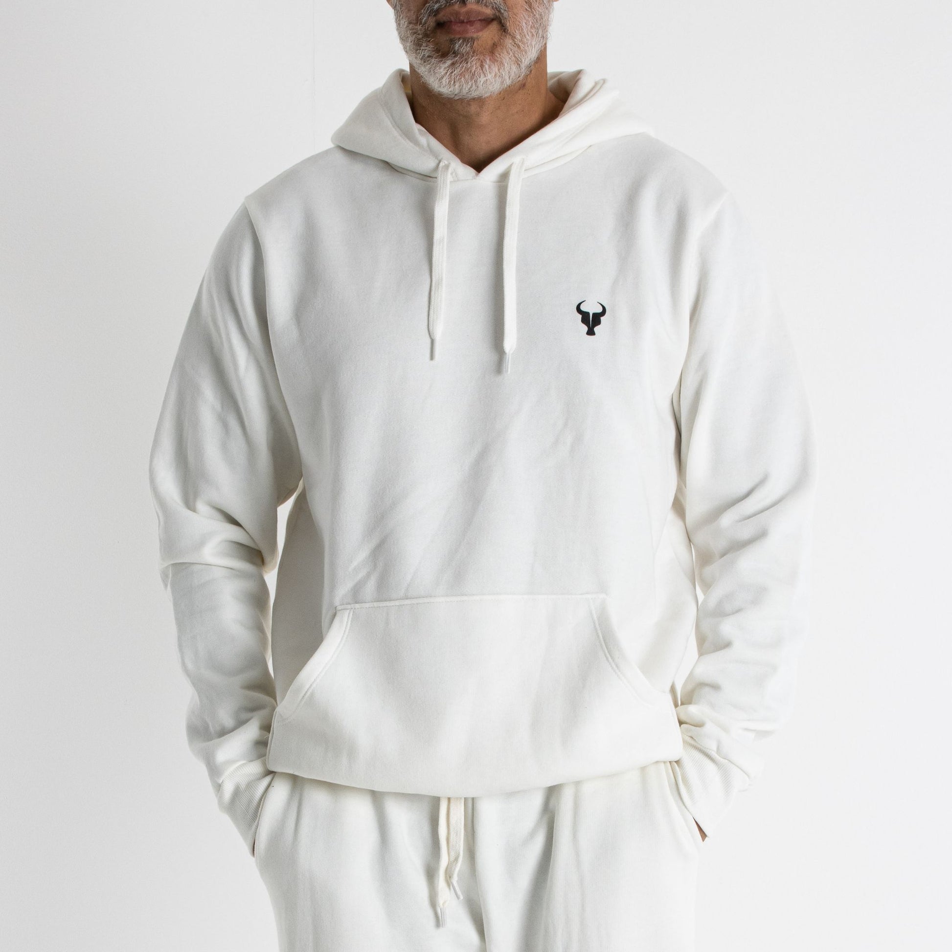 Moletom Toro Capuz  Básic Off White