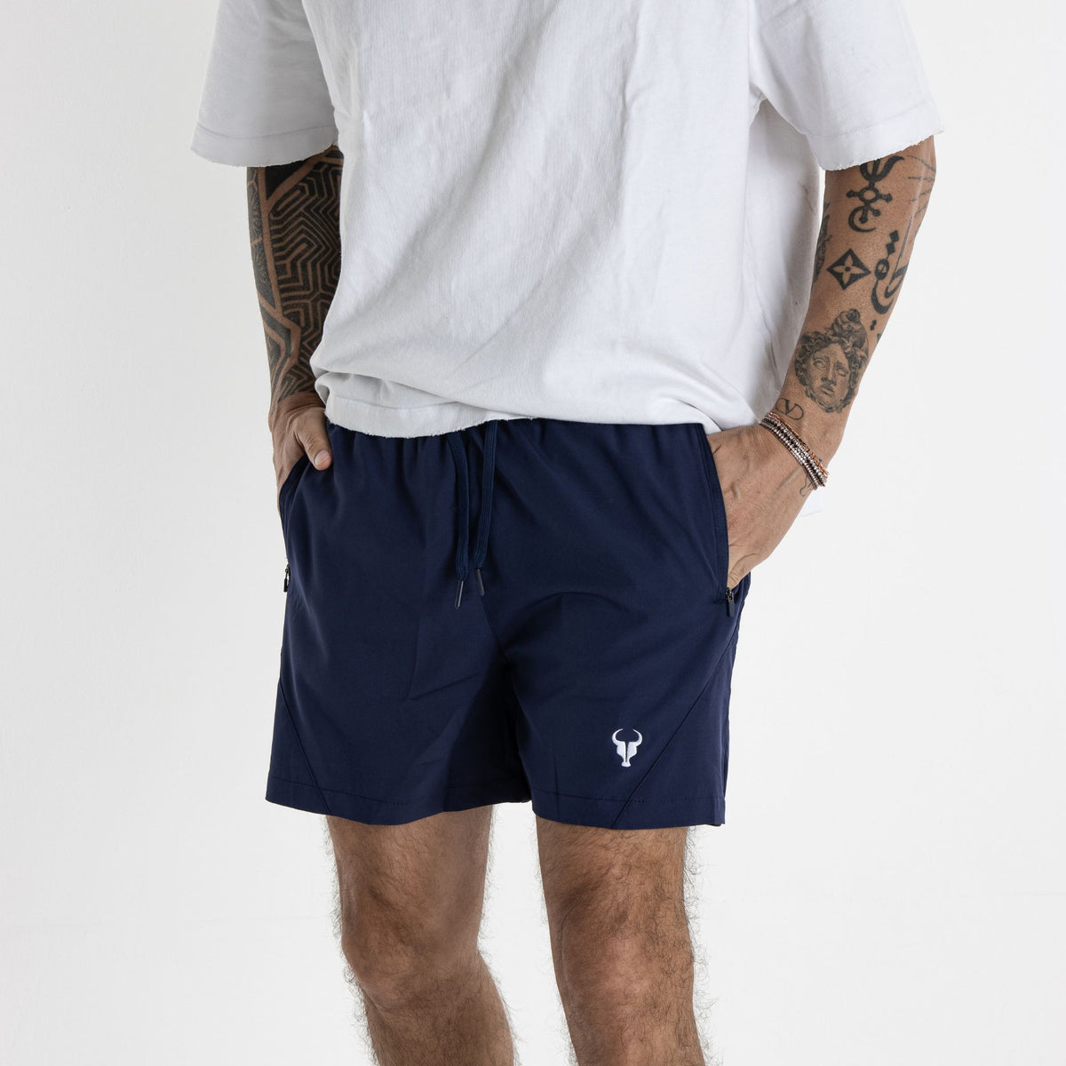 Short Toro Masculino HYBRID Marinho c/ forro e zíper