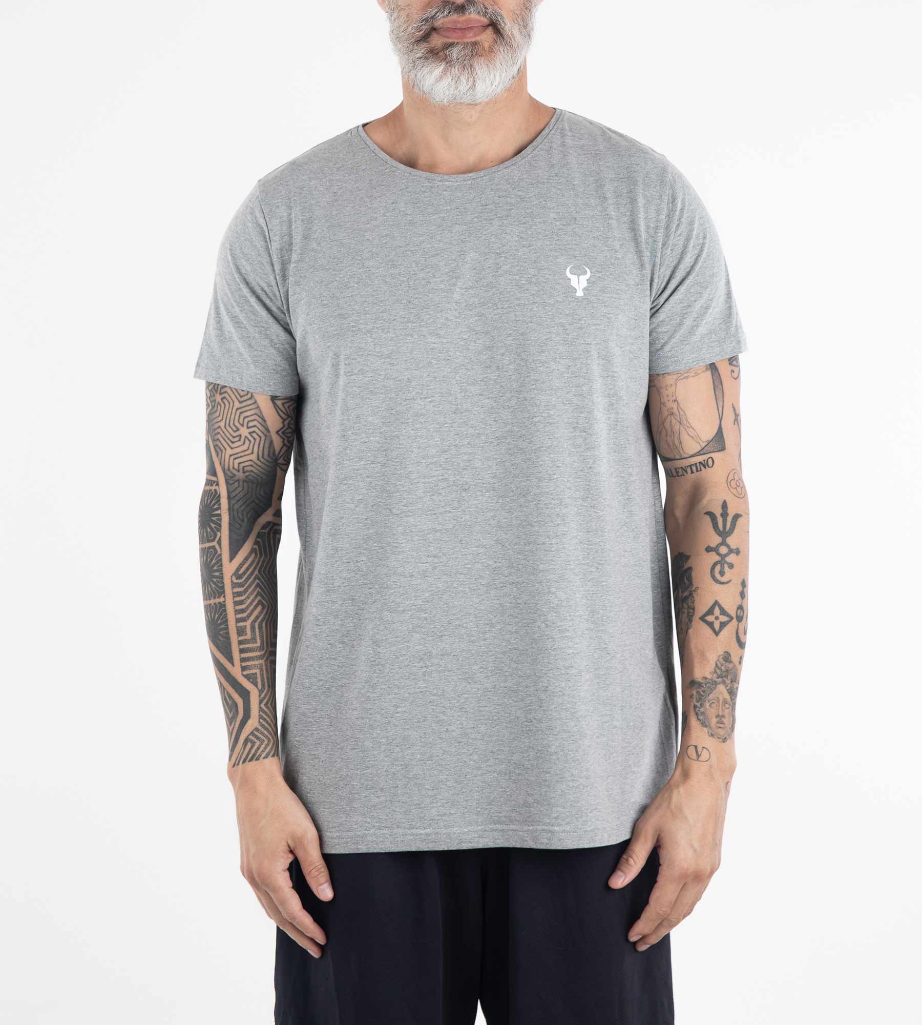 T-shirt Toro Fio egípcio gel mescla