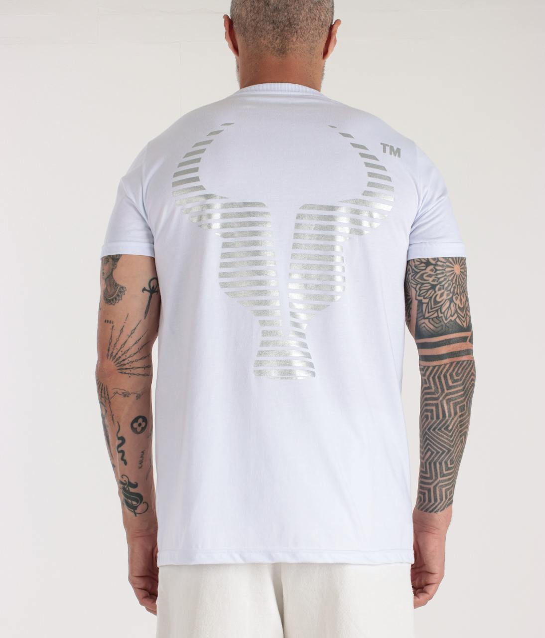 T-shirt Toro Branca Future Silver