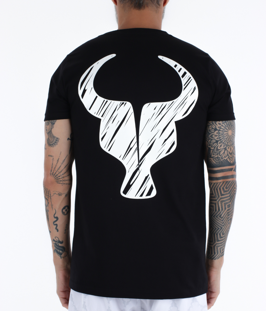 T-shirt Toro Sketch Flow Black Strong