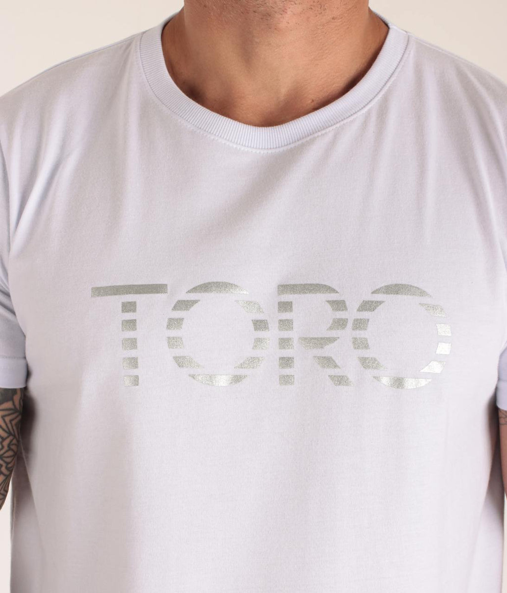 T-shirt Toro Branca Future Silver