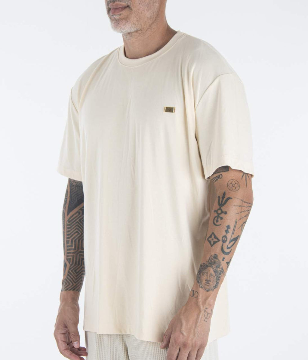 T-shirt Toro Over Visco Premium Bege