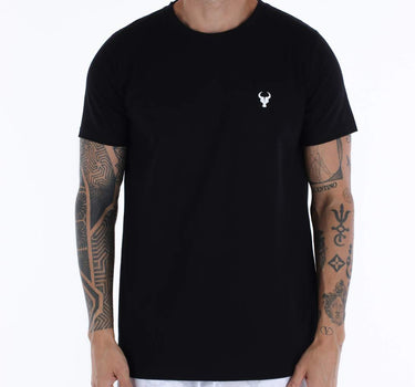 T-shirt Toro Preta C/  PATCH CLASSY