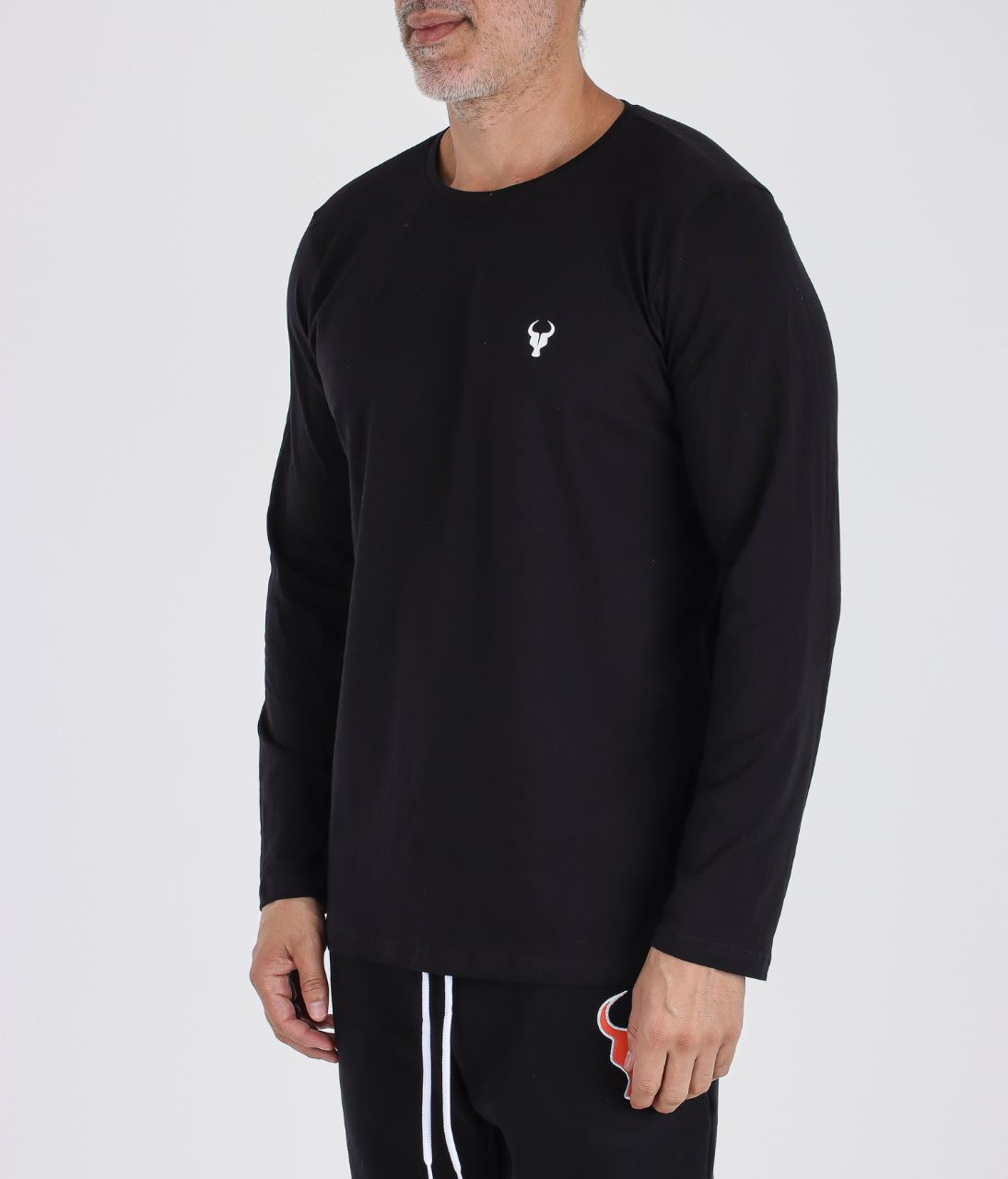 T-shirt M/L Toro Básica fio egípcio Black