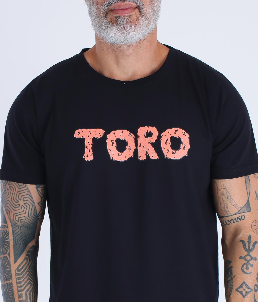 T-Shirt Toro preta ICE CREAM