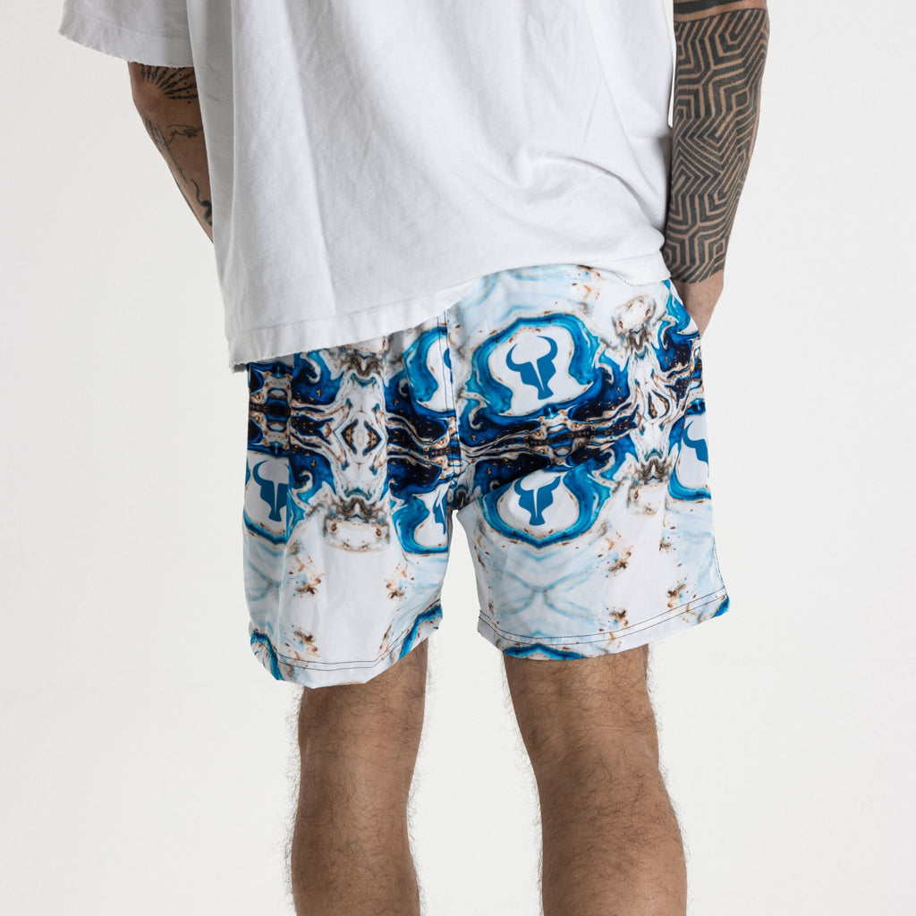 Short Toro Masculino Marble Azure